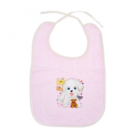 Bavete - Baveta pentru bebelusi Mini Junior BVTMJ-5, Roz