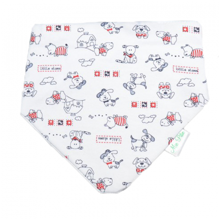 Accesorii masa bebe - Baveta pentru copii Mic Pitic BV17, Multicolor
