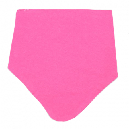 Accesorii masa bebe - Baveta pentru fete Mic Pitic BV18, Fucsia