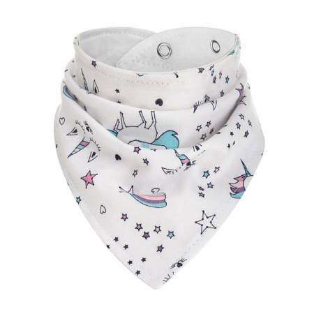 Baveta pentru fete Akuku A1501A, Alb [2]