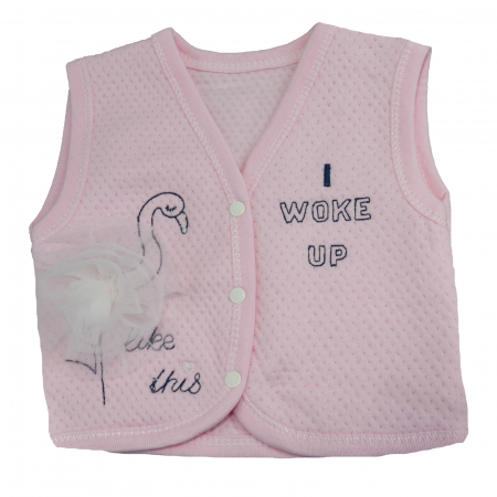 Veste - Vesta pentru fete Mini Junior BBW-36-50, Roz