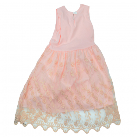 Set 2 piese rochita si bolero pentru fete Mini Junior BBW-4-68, Roz [1]