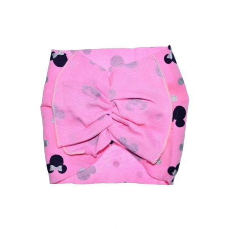 Accesorii par fetite - Bentita Minnie, pentru fete, Mini Junior BTMJ1403-4-40, Roz