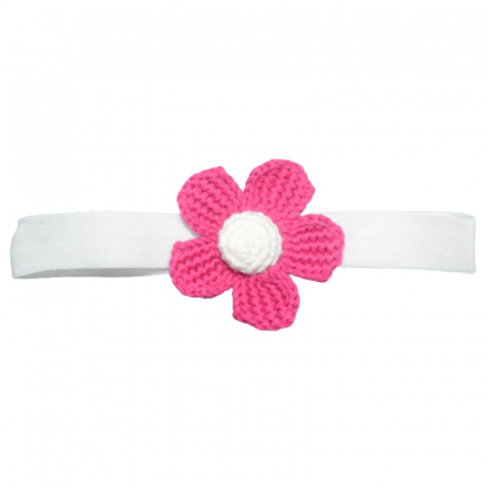 Accesorii par fetite - Bentita pentru fete CAP & MORE 3035-10, Alb