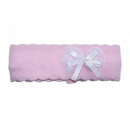 Accesorii par fetite - Bentita pentru fete Mini Junior 46-044, Roz
