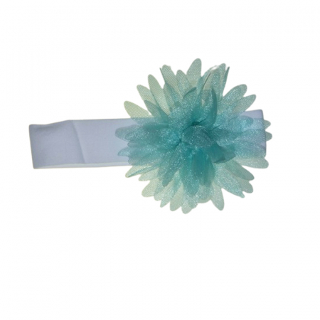 Accesorii par fetite - Bentita pentru fete, Mini Junior BNTMJ-6, Alb