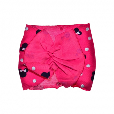 Accesorii par fetite - Bentita Minnie, pentru fete, Mini Junior BTMJ1403-1-40, Fucsia