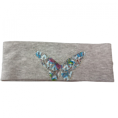 Accesorii par fetite - Bentita pentru fete Mini Junior MJ0805G, Gri