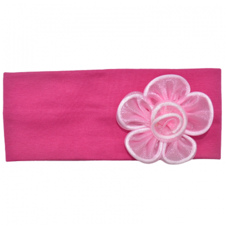 Accesorii par fetite - Bentita pentru fete Mini Junior MJ1553R, Roz