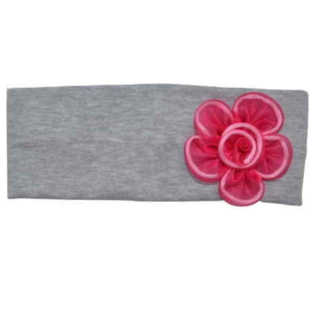 Accesorii par fetite - Bentita pentru fete Mini Junior MJ1553G, Gri
