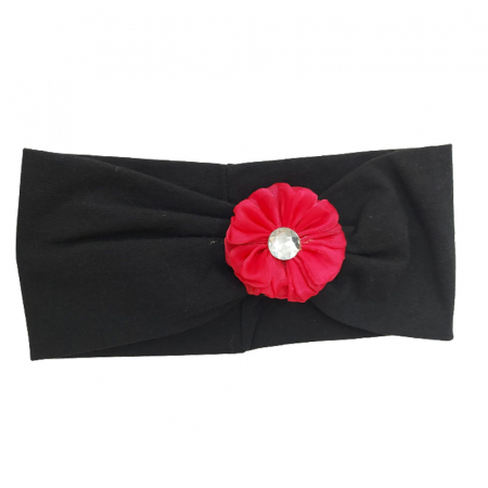 Îmbrăcăminte fete - Bentita pentru fete Mini Junior MJ0805N, Negru