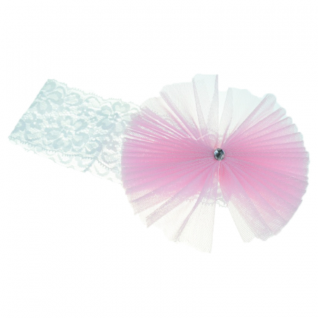 Accesorii par fetite - Bentita pentru fete Mini Junior BPF-24_universala, Roz