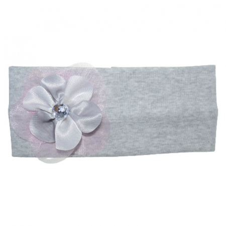Accesorii par fetite - Bentita pentru fete Yat 140323-12, Gri