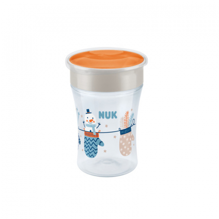 Biberoane si tetine - Biberon anti curgere 230 ml 8+ luni Nuk Magic Cup 255443
