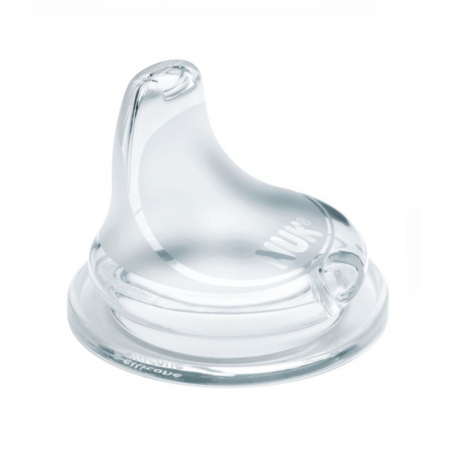 Biberon cu cioc din silicon si manere 6-18 luni 150 ml Nuk First Choice 743728AL [1]