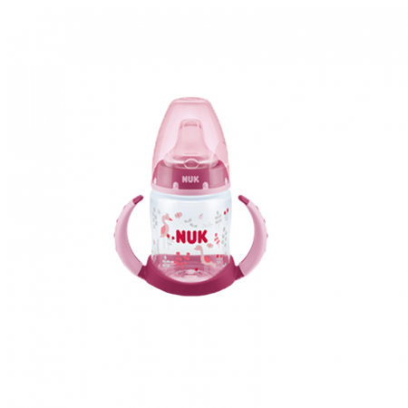 Biberoane si tetine - Biberon cu cioc din silicon si manere 6-18 luni 150 ml Nuk First Choice 743793-RZ