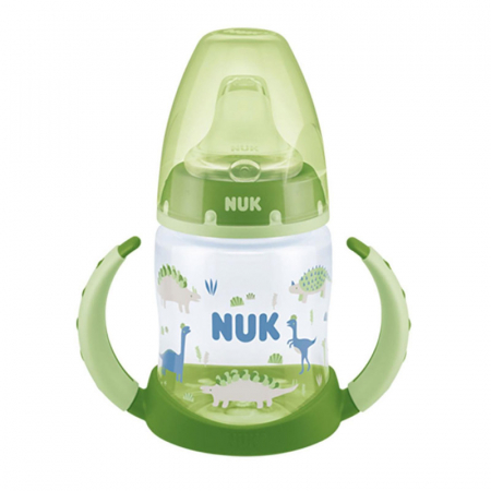 Biberoane si tetine - Biberon cu cioc din silicon si manere 6-18 luni 150 ml Nuk First Choice 743793V