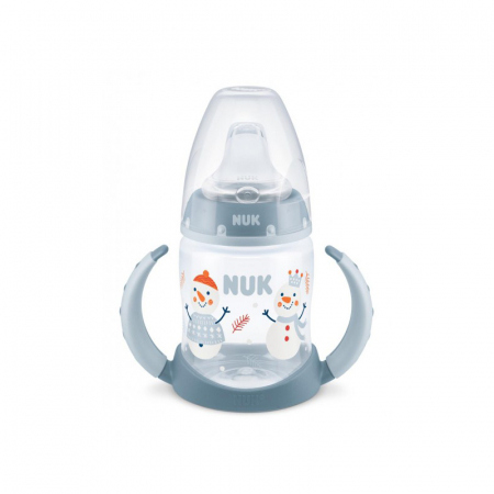 Biberoane si tetine - Biberon cu cioc si manere 150 ml 6-18 luni Nuk First Choice 215293A