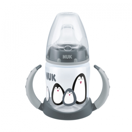 Biberoane si tetine - Biberon cu cioc si manere 150 ml 6-18 luni Nuk First Choice 215325G