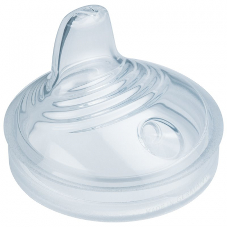 Biberon cu cioc si manere 150 ml 6-18 luni Nuk Nature Sense 743763AL [1]