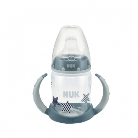 Biberoane si tetine - Biberon cu cioc si manere 150 ml 6-18 luni Nuk First Choice Winnie the Pooh 743828T