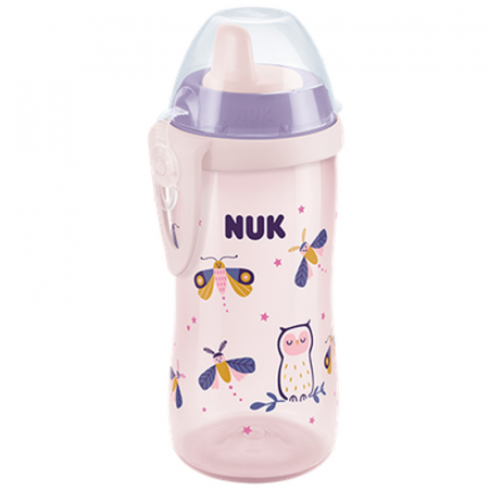 Biberoane si tetine - Biberon cu cioc tare 300 ml 12+ luni Nuk First Choice Kiddy Cup 527310