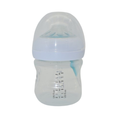 Biberon cu tetina din silicon, 125 ml, 0-3 luni, Philips Natural Response Air Free Vent, SCY670/02-2, Alb [4]