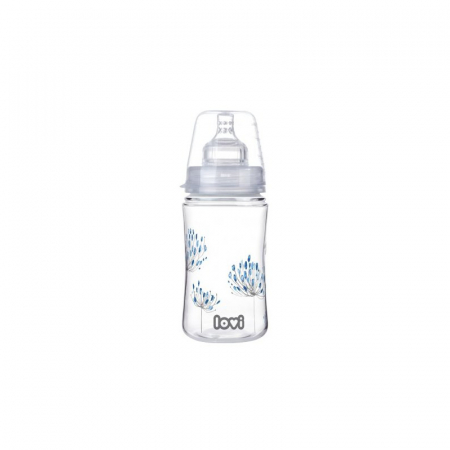 Biberoane si tetine - Biberon din polipropilena 240 ml 3+ luni Lovi Botanic 21/584