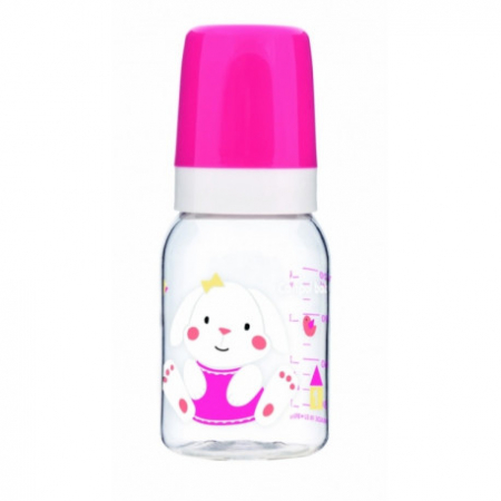 Biberoane si tetine - Biberon din polipropilena cu tetina din silicon 120 ml 3+ luni Canpol Babies 11/850
