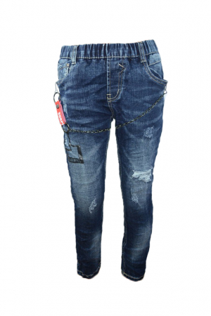 Pantaloni - Blugi pentru baieti Happy House PPS-009-98, Albastru