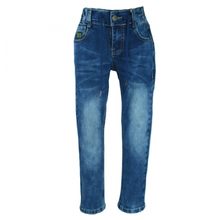 Pantaloni - Blugi pentru baieti Happy House KK-314AL-116, Albastru