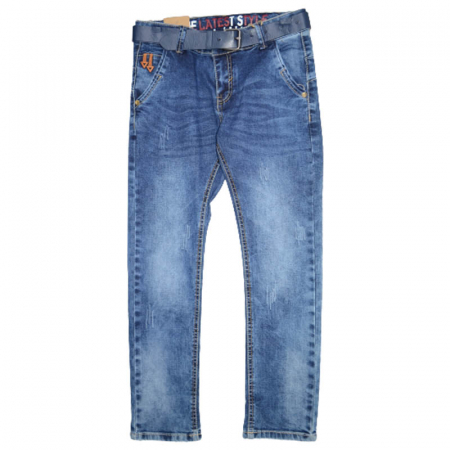 Pantaloni - Blugi pentru baieti Happy House KK-313N, Albastru