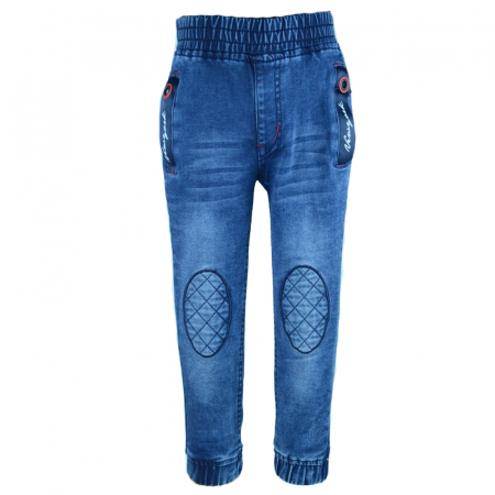 Pantaloni - Blugi pentru baieti Happy House HB-2081A-110-cm, Albastru