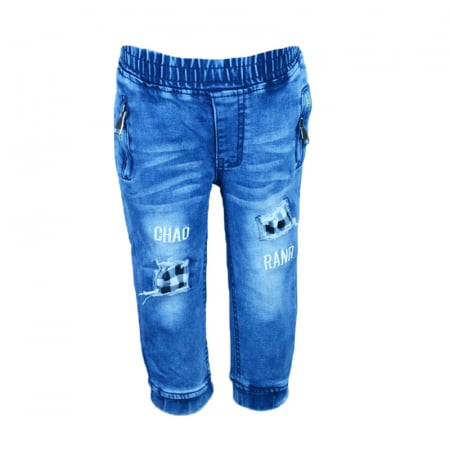 Pantaloni - Blugi pentru baieti Happy House HB-2170-110-cm, Albastru