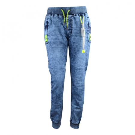 Pantaloni - Blugi pentru baieti Happy House HB-8331A-104, Albastru