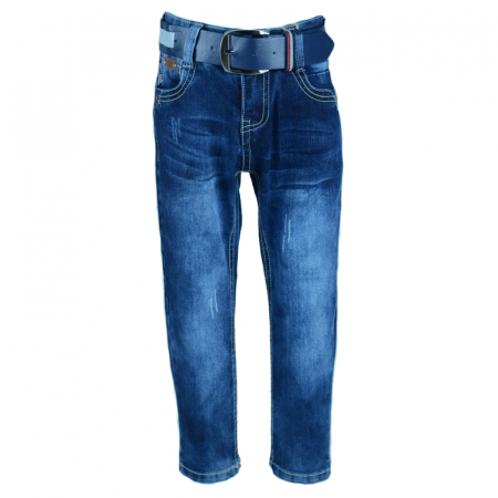 Pantaloni - Blugi pentru baieti Happy House KK-110N-110-cm, Albastru