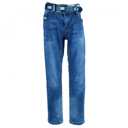 Pantaloni - Blugi pentru baieti Happy House KK-194N-134, Albastru