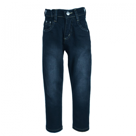 Pantaloni - Blugi pentru baieti La Kids 1294-110-cm, Negru