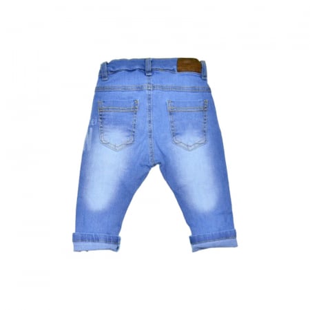 Blugi pentru baieti Mini Junior BLGMJ-3301, Albastru [1]