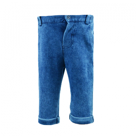 Pantaloni - Blugi pentru baieti Mini Junior  PPB-04, Albastru