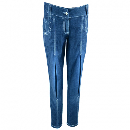Îmbrăcăminte fete - Blugi pentru fete Bignami M5091-134-cm, Albastru