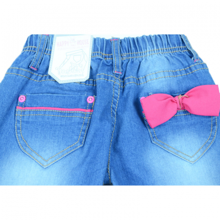 Blugi pentru fete Happy House PPS-151-104, Albastru [2]