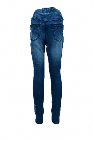 Blugi pentru fete Happy House PPS-276-128-cm, Albastru [2]