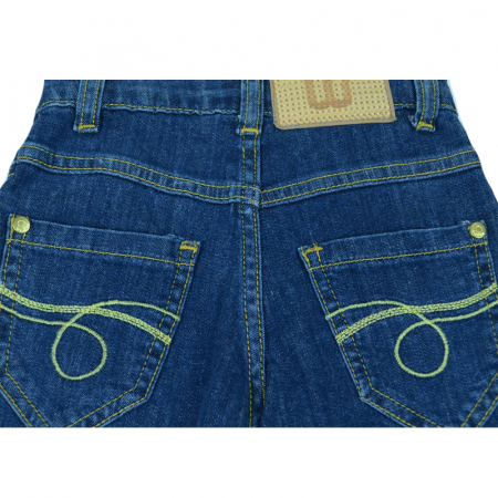 Blugi pentru fete Wenice AK250905-1-98-cm, Albastru [1]