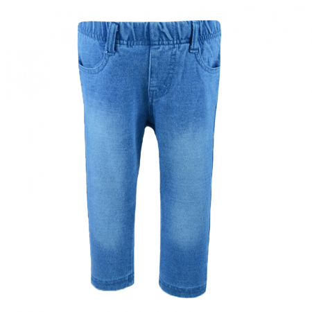 Pantaloni si colanti fete - Blugi pentru fete Happy House BPF-04-92-cm, Albastru