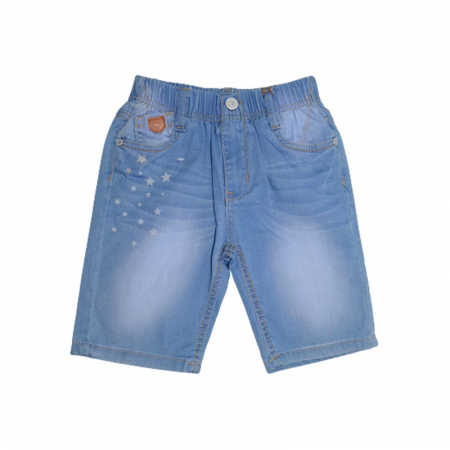 Pantaloni scurti - Blugi scurti pentru copii Happy House KK-002, Albastru