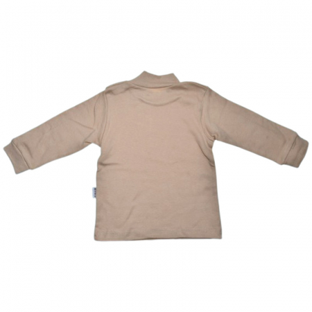 Bluza cu guler, pentru baieti, Mini Junior 7313B, Bej [2]