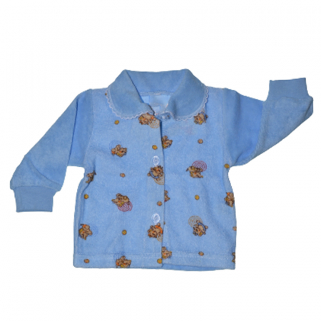 Bluze cu maneci lungi - Bluza cu maneca lunga de frotir pentru baieti Koala B2306A, Albastru