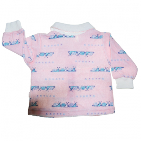 Bluza cu maneca lunga de frotir pentru fete Koala B2306R, Roz [1]