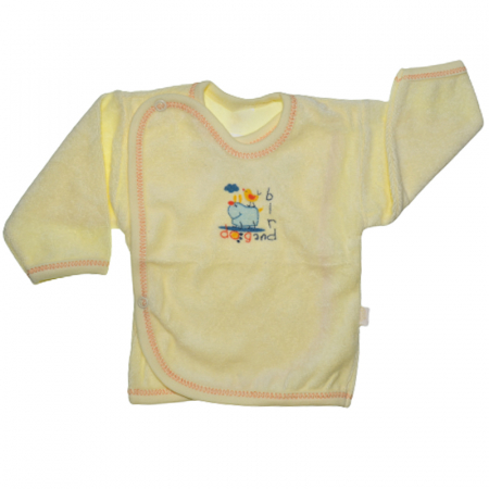 Bluze fete - Bluza cu maneca lunga  de frotir pentru fete Koala B1824G, Galben